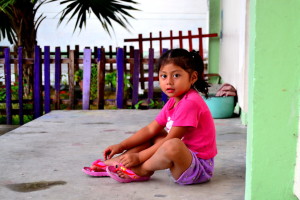 Kids in Calakmul